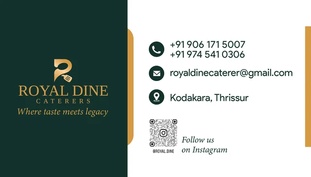 Royaldine caterers, kodakara, thrissur - 2