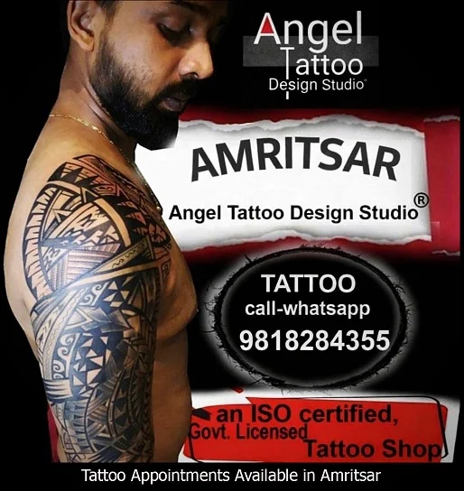 Angel Tattoo Design Studio