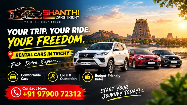 Shanthi Self Rental Cars in Trichy