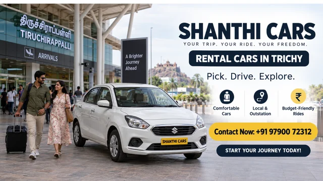 Shanthi Self Rental Cars in Trichy - 2
