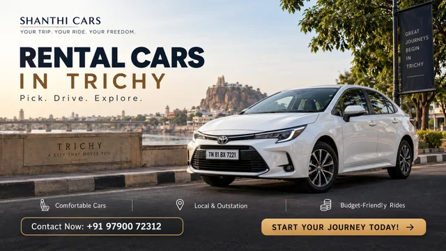 Shanthi Self Rental Cars in Trichy - 3