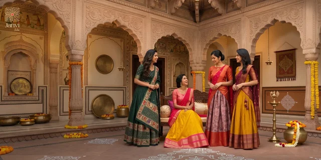 Janvi Aika Traditional Party Wears