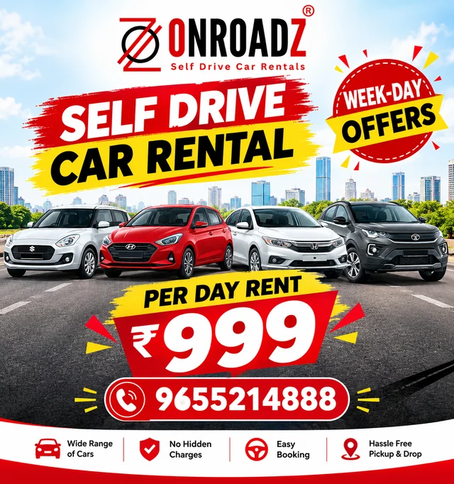 self drive cars in chennai - Onroadz - 6